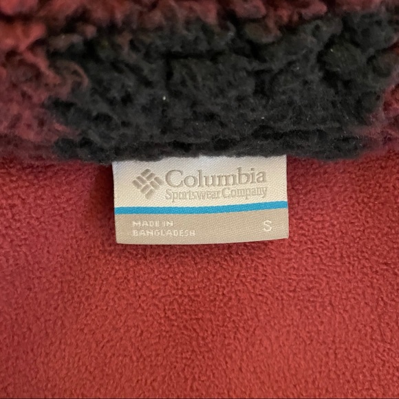 COLUMBIA Buffalo Plaid Sherpa Zip - Picture 6 of 7